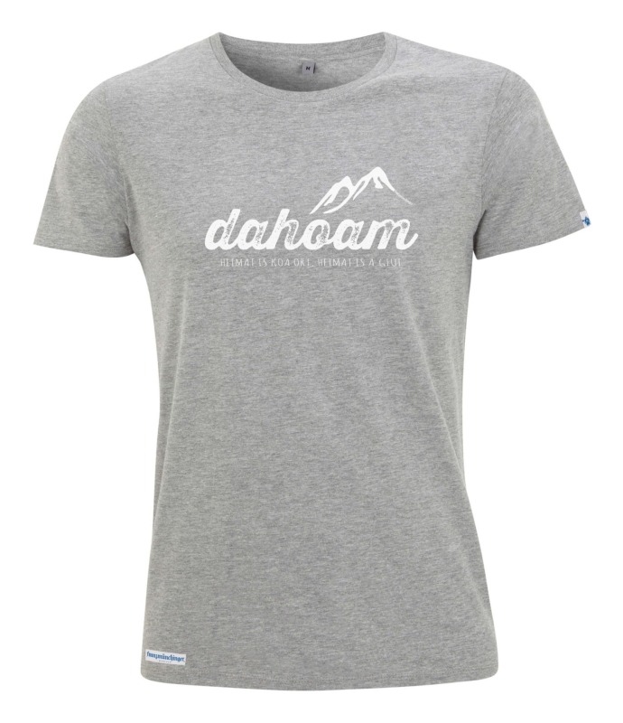 Dahoam T-Shirt - grau melange